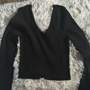 ribbed forever21 sweater